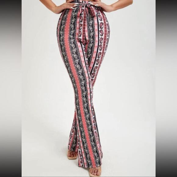 SHEIN Pink Palazzo Pants - Picture 1 of 10